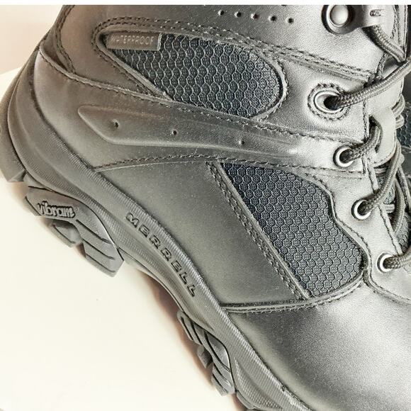 Merrell Moab 3 Mens Response Tactical Mid Boots Black Waterproof  Size 8 - Picture 3 of 9